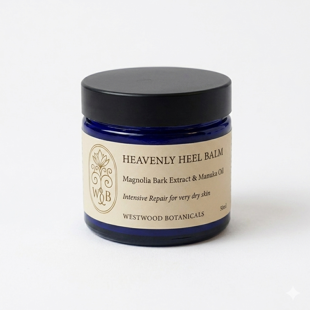 Heavenly Heel Balm – Overnight Dry Skin Repair with Magnolia and Manuka.