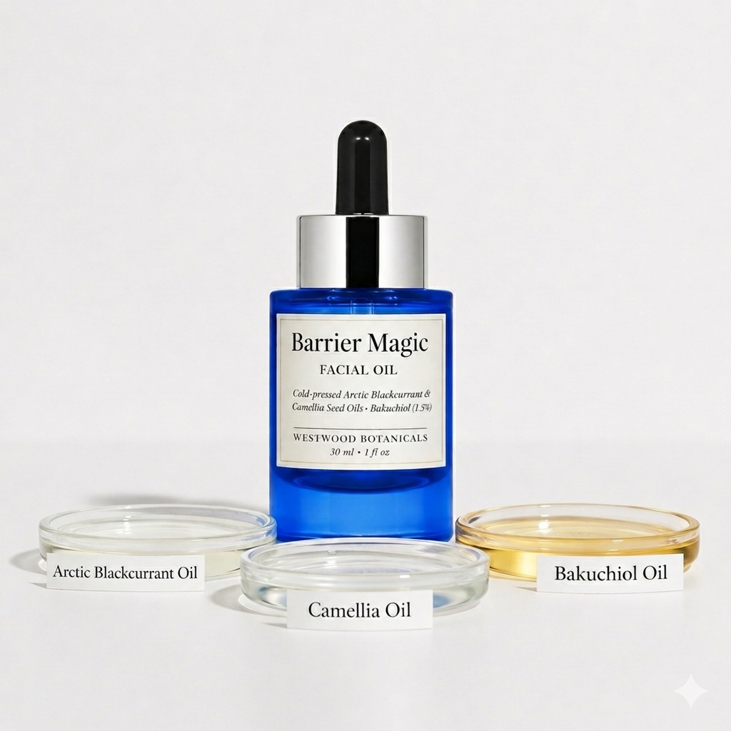 Barrier Magic Facial Oil - GLA-Rich Camellia & Arctic Blackcurrant with Bakuchiol (1.5%)