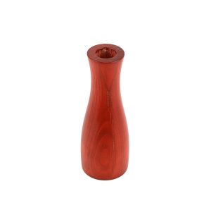 'Reduced' red 'cool' vase
