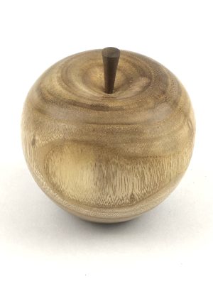 Natural sap wood laburnum apple