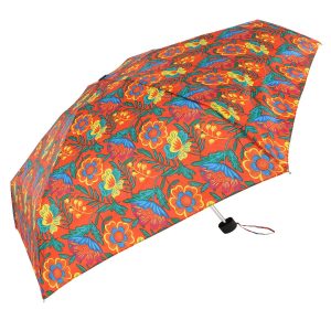 Red Floral Fiesta Supermini Umbrella (51038)
