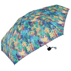 Aqua Watercolour Gallery Floral Supermini Umbrella (51037)