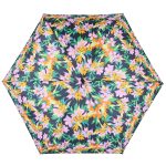 Colourful floral umbrella with vibrant pattern for UK weather.