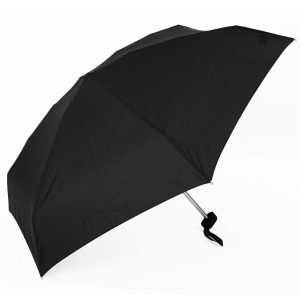 Unisex Black Mini Super Mini Compact Umbrella (51002)