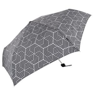 Monochrome Hexagon Print Super Light Umbrella (32118)