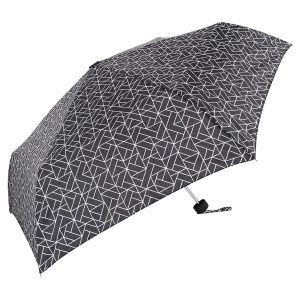 Monochrome Polygon Print Super Light Umbrella (32118)