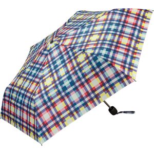 Fashion Multi Tartan Print Umbrella (32108)