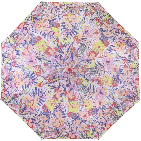 Colourful floral pattern umbrella for multipack, ideal for UK weather.