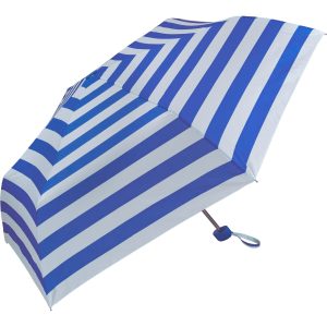 Blue Bold and Beautiful Stripe Super Light Umbrella (32105)
