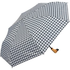 Black and White Dogtooth Duck Head Umbrella (31903)