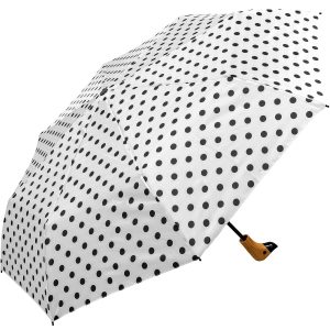 White and Black Polka Dot Duck Head Umbrella (31903)