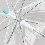 Close-up of umbrella frame and mechanism from X-brella UK Ltd.