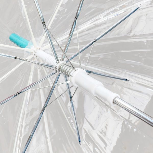 Close-up of umbrella frame and mechanism from X-brella UK Ltd.