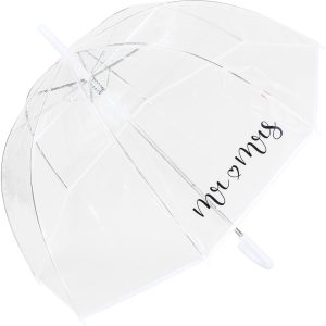 Mr & Mrs Dome Umbrella (18037)