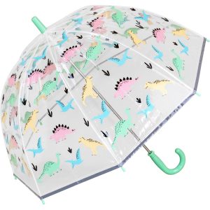 Dinosaur Pastel Dome Kids Umbrella (18030)