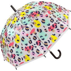 Multi Colour Animal Print Dome Umbrella (18027)