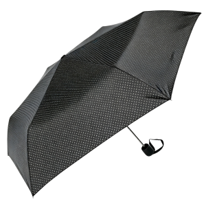 Black and White Polka Dot Print Umbrella (32113)