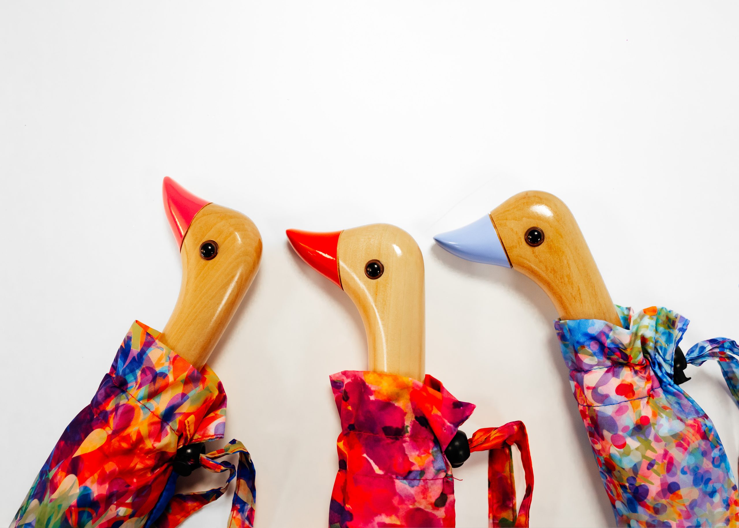 BEAUTIFUL DUCK HEAD UMBRELLAS
